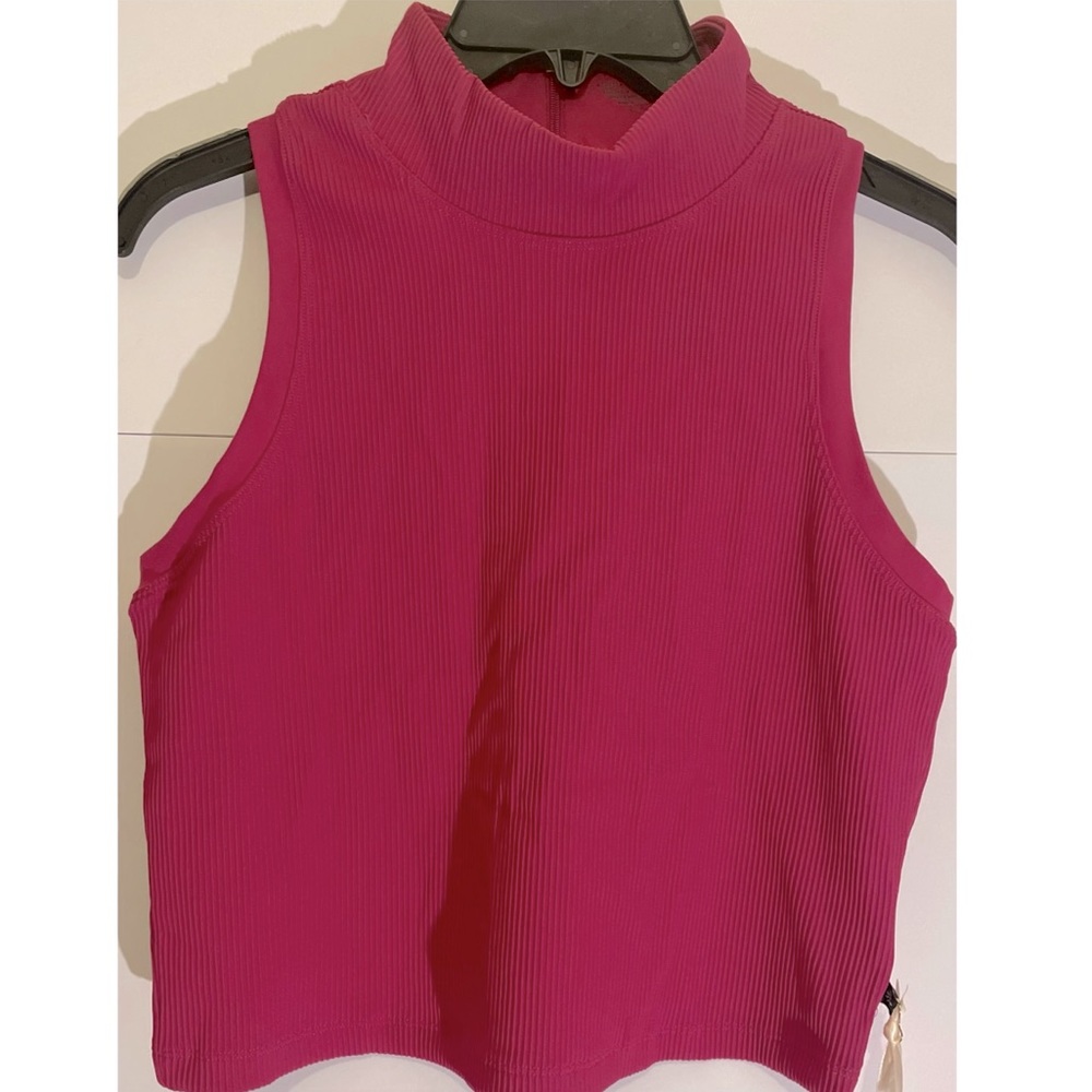 Athleta Alicia Keys Rib Crop Tank woman’s size LG